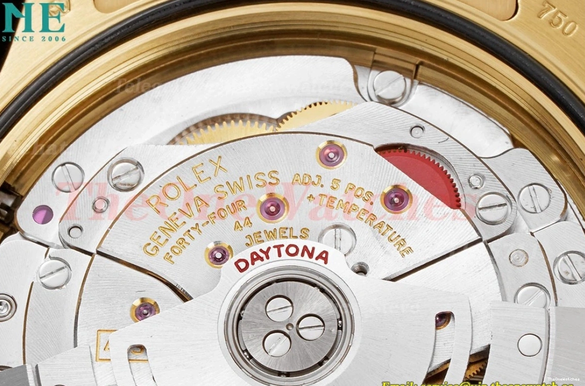 SA4130 116508 White Stk YG YG KING Daytona 40mm 0206